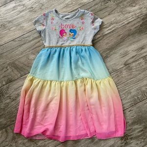 5T Shimmer and Shine Dress.